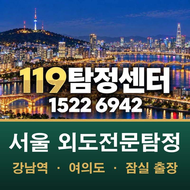 서울 외도전문탐정 — 서울